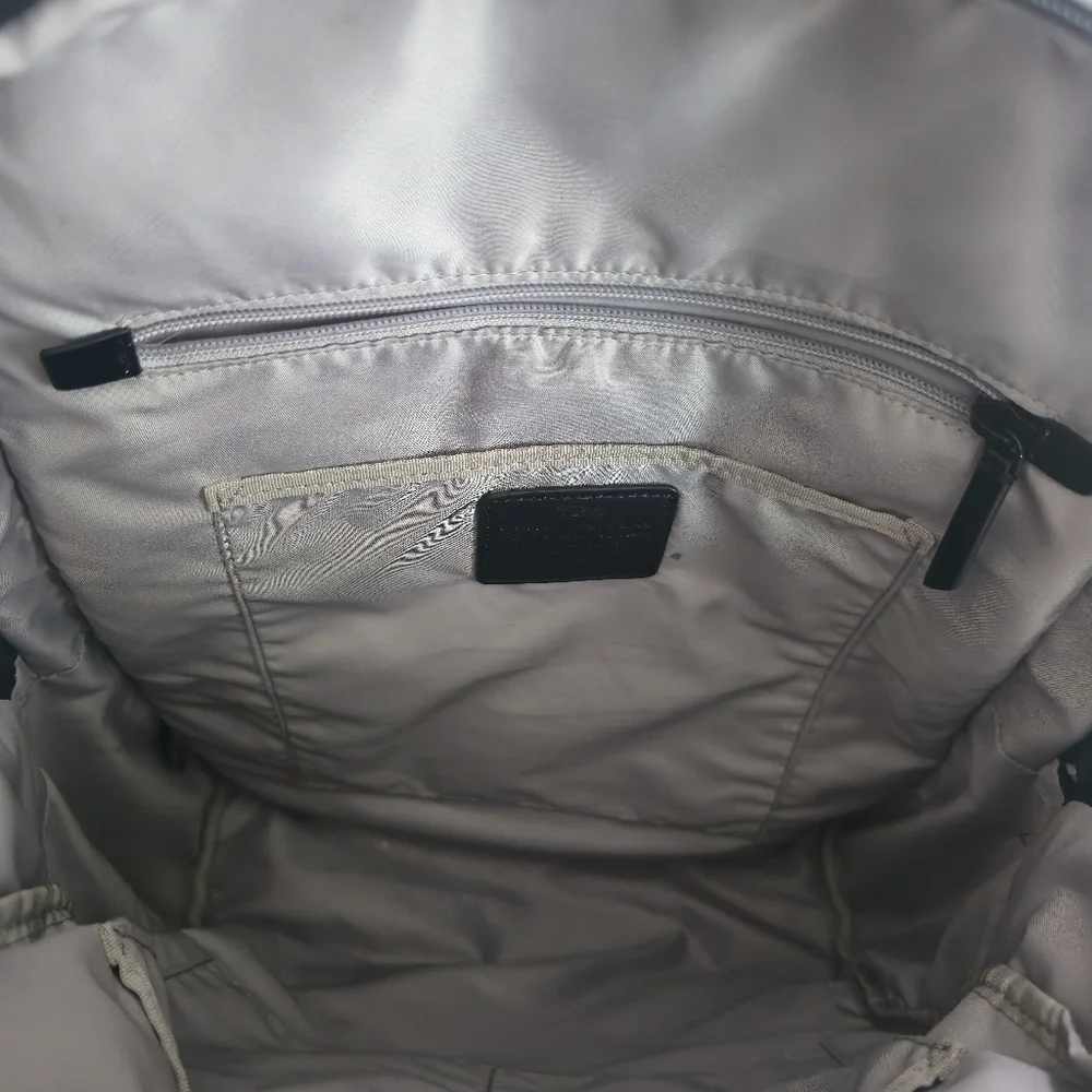 Tumi Voyageur Carson Backpack Nylon in Grey Mist - Picture 4 of 14